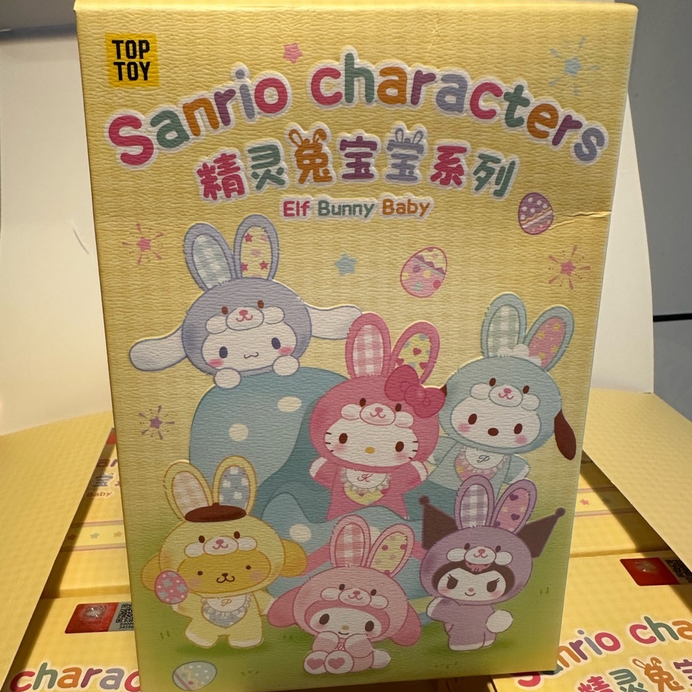 TOPTOY Sanrio Characters Elf Bunny Baby Series Blind Box Bag Charm
